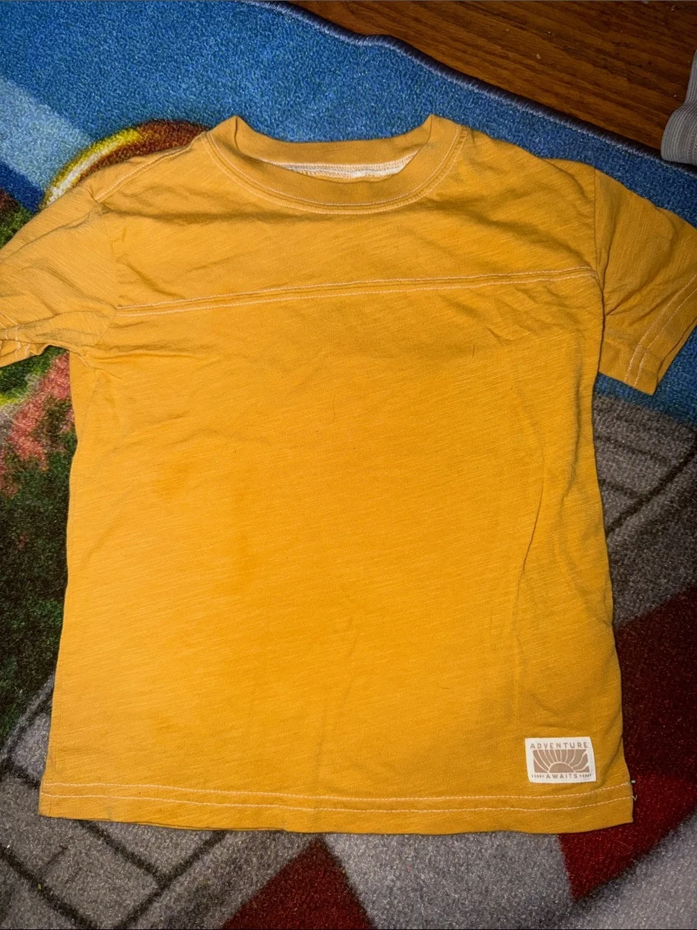 Carter's Mustard Yellow Short-Sleeve Tee